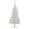 4ft. Pre-Lit White Rockport Pine Artificial Christmas Tree, Clear Lights